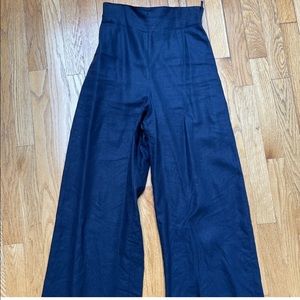 AUTHENTIC Celine Black Linen Pants